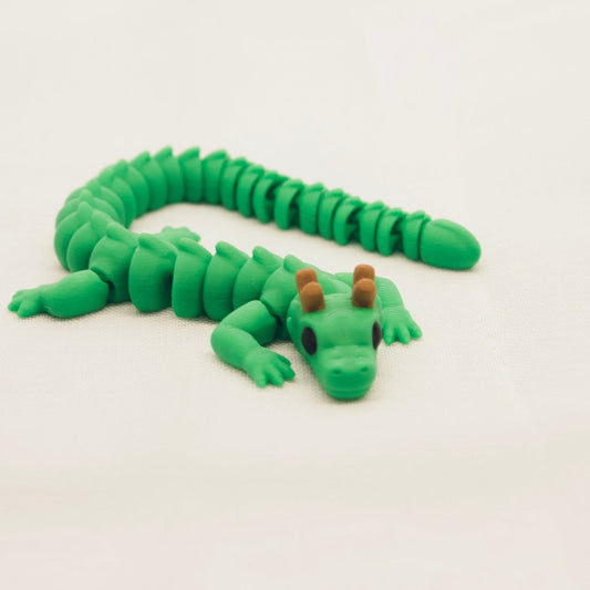 Dragon Green Jigglit - Articulated Toy - HL Designs - JIG - PLA - DRA - GRE