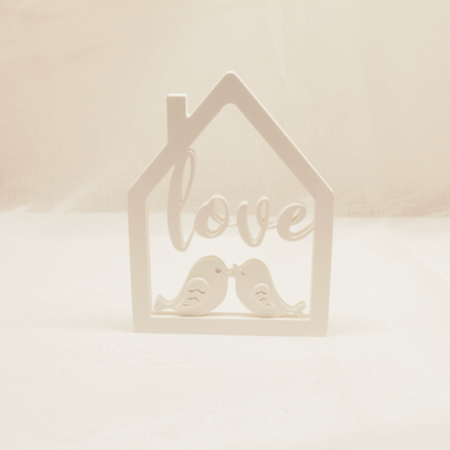 Love Bird Décor - Home Decor - HL Designs - LBD - PLA - WHI