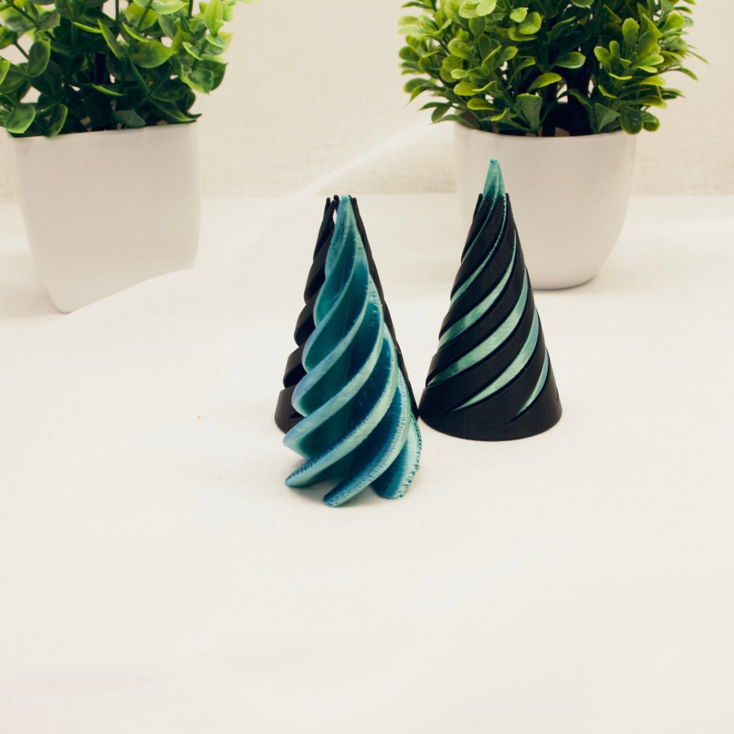 Spiral Fidget Cone – 3D Printed Stress Relief Toy | Unique Desk Toy for Focus, Anxiety & Relaxation - Fidget - HL Designs - SFC - PLA - 2