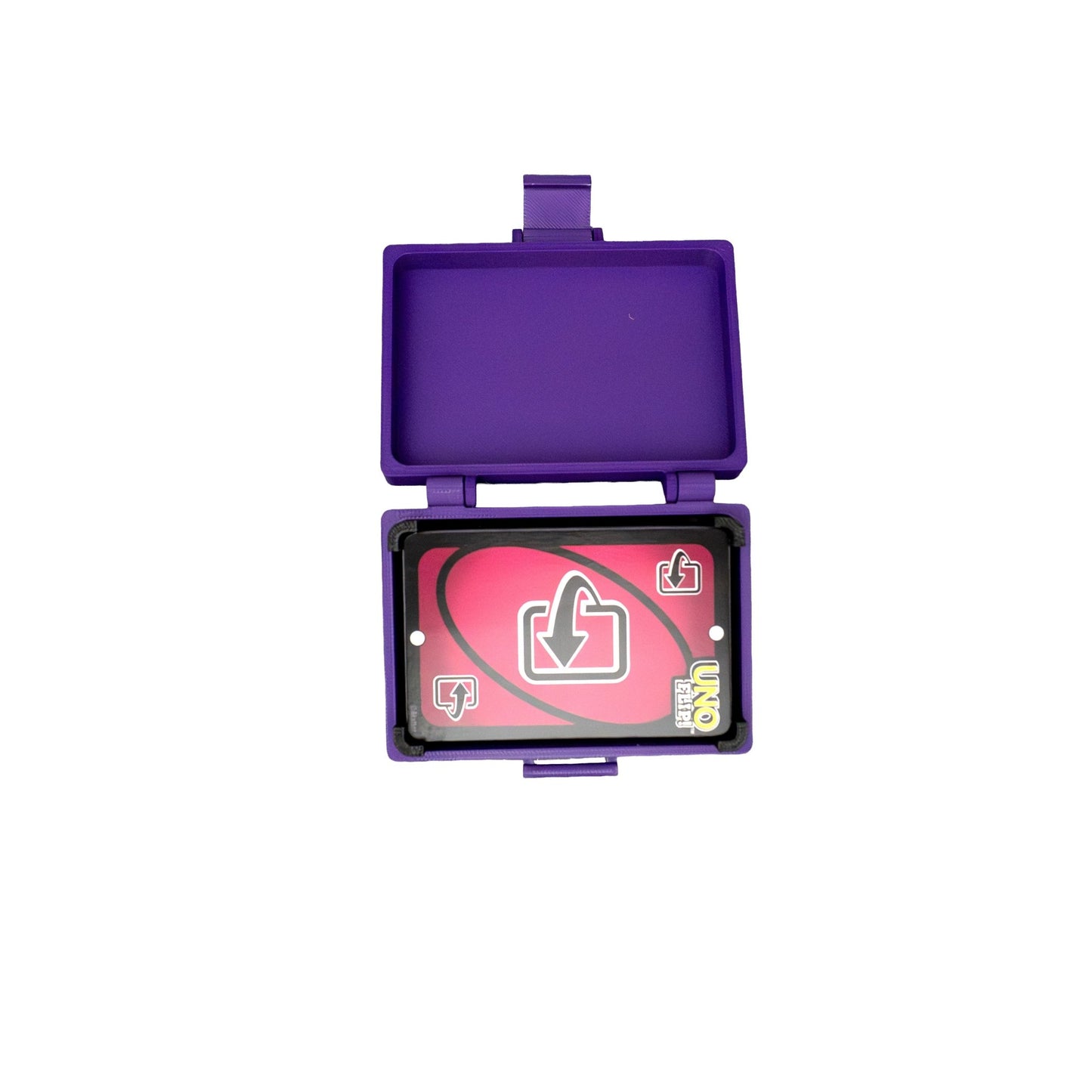 Uno Flip Card Box – Custom 3D Printed Card Holder | Durable Storage Case for Uno & Card Games - HL Designs -