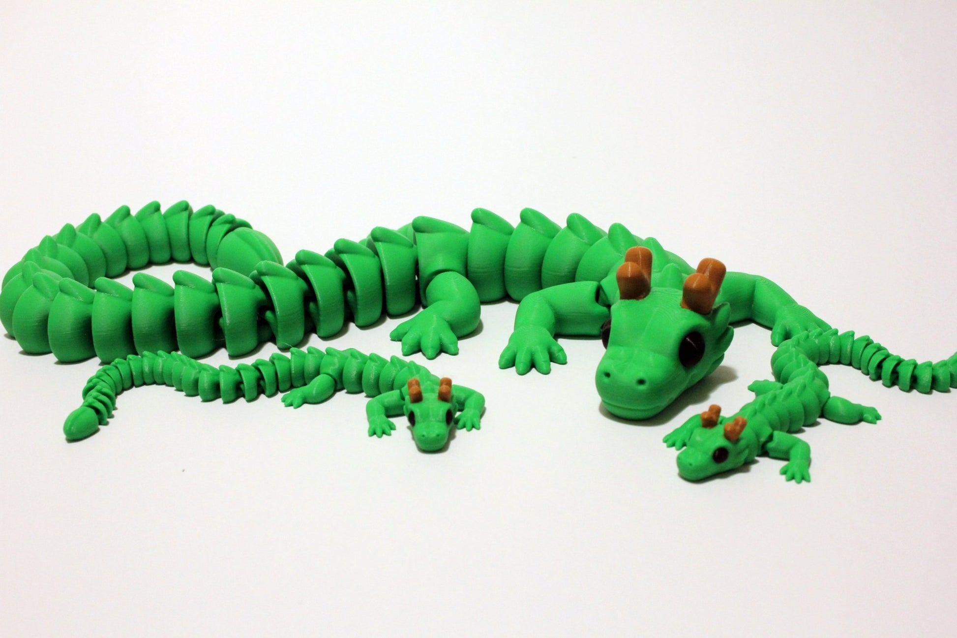 Articulated Dragon - Articulated - HL Designs - ARD - PLA - GRE
