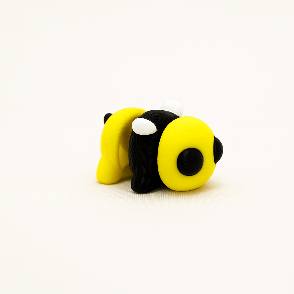 Bee Jigglit – Articulated 3D Printed Bee Toy - Articulated Toy - HL Designs - SKU-JIG-BEE