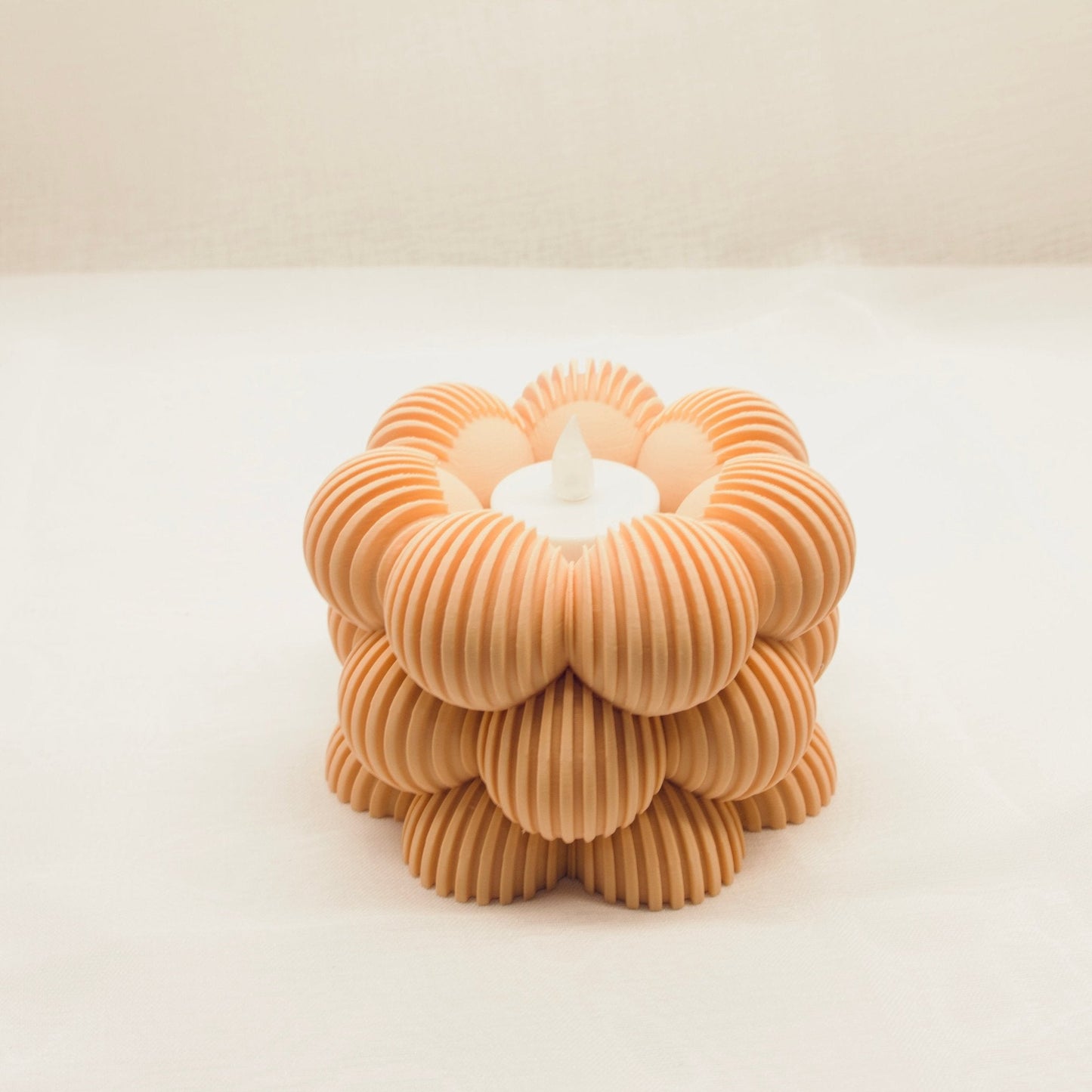 Big bubble tealight candle holder - Home Decor - HL Designs - BBTCH - PLA - BEI