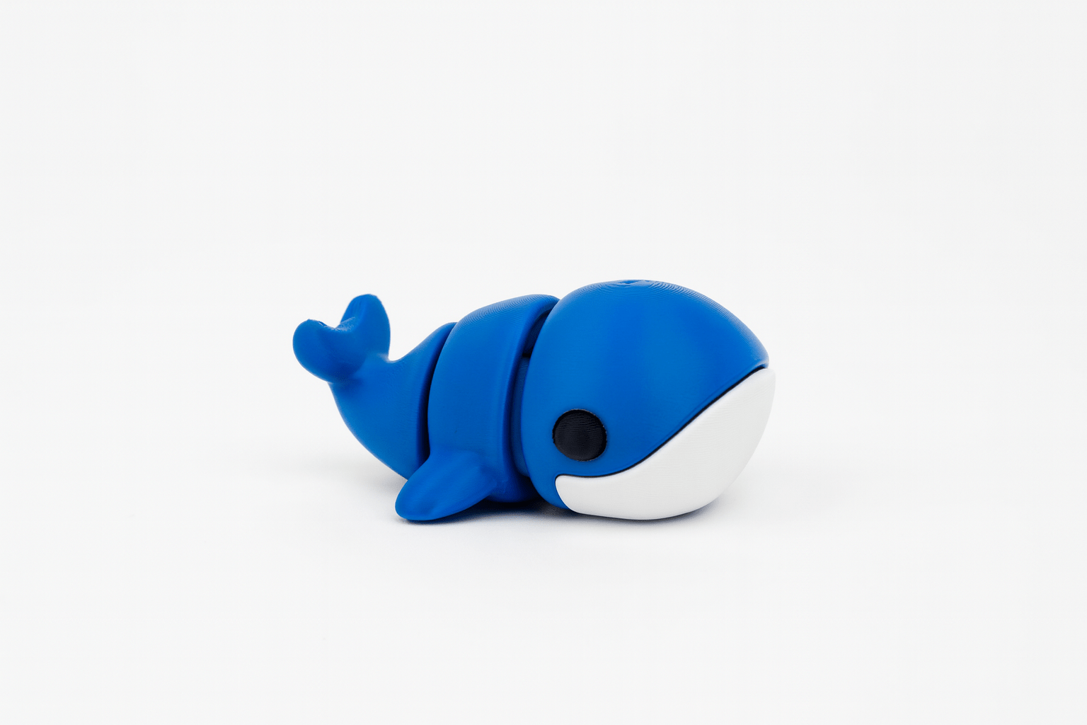 Blue Whale Jigglitz – Articulated 3D Printed Whale Toy | Collectible Wiggle Toy by H&L Designs - Articulated Toy - HL Designs - SKU-JIG-WHA