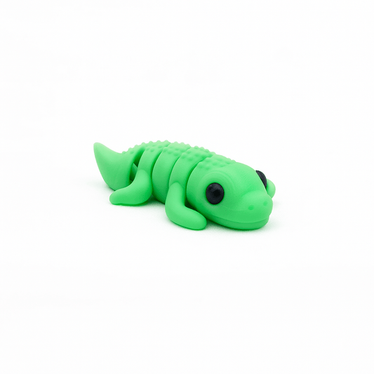Crocodile Jigglit – 3D Printed Articulated Crocodile Toy | Flexible Fidget, Sensory | Collectible Gift for Kids & Adults - Articulated Toy - HL Designs - JIG-PLA-CRO