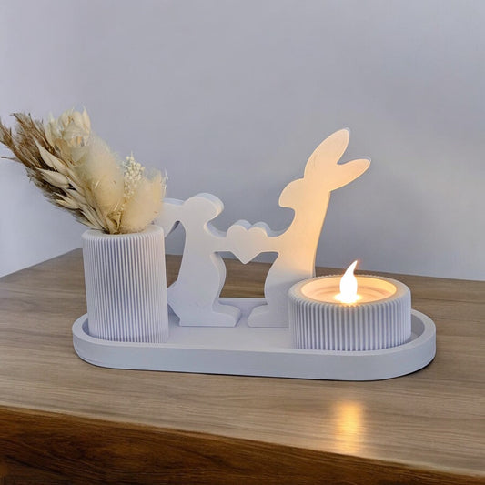 Easter Bunny Set - HL Designs - EBS - PLA - WHI