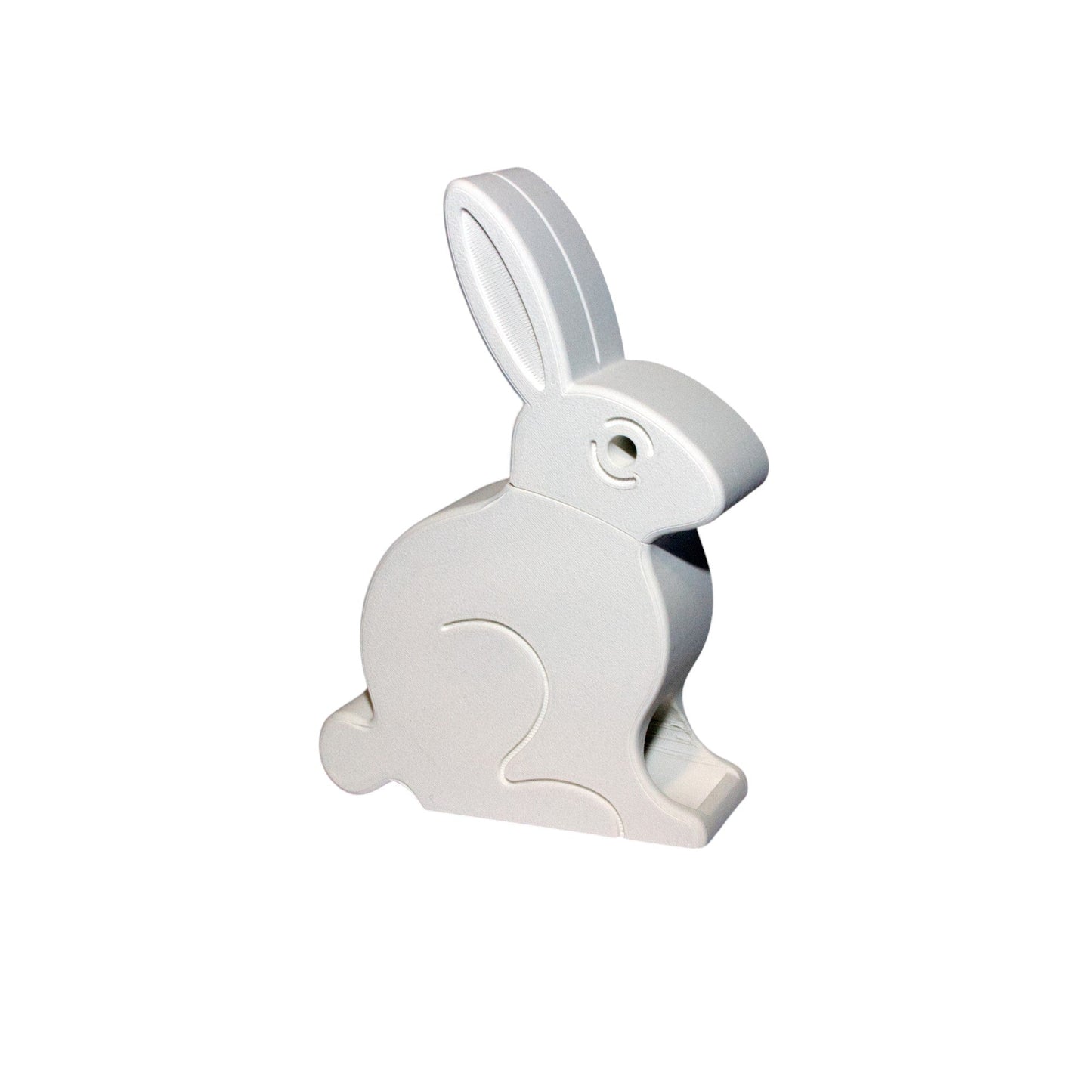 Easter Egg Bunny Dispenser - Container - HL Designs - EEBD - PLA - WHI