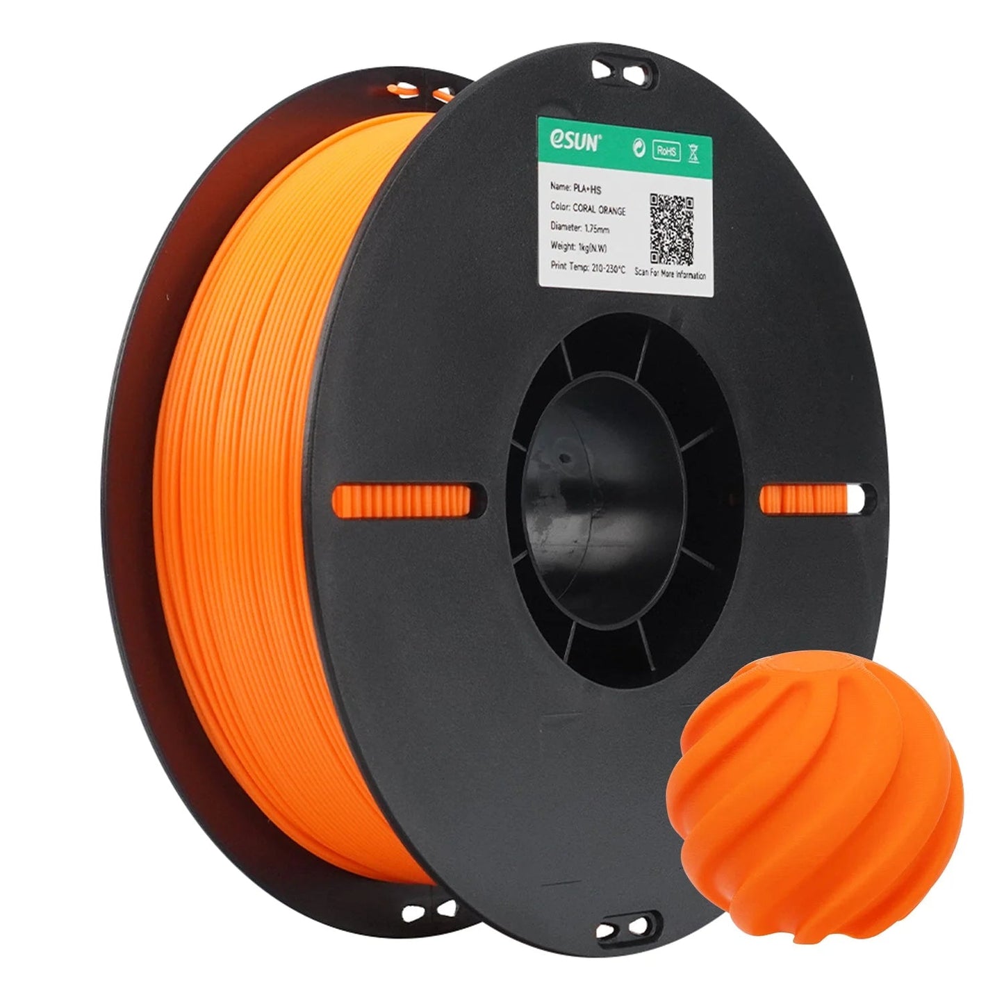 eSUN PLA+ HS High Speed 3D Print Filament 1.75mm 1kg - Filament - HL Designs - 
