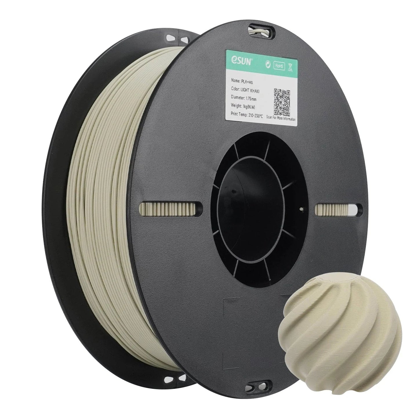 eSUN PLA+ HS High Speed 3D Print Filament 1.75mm 1kg - Filament - HL Designs - 