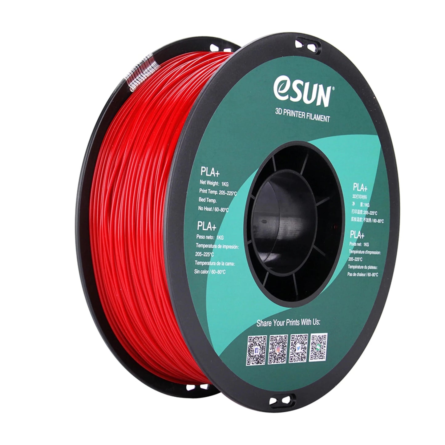 eSUN PLA+ HS High Speed 3D Print Filament 1.75mm 1kg - Filament - HL Designs - 