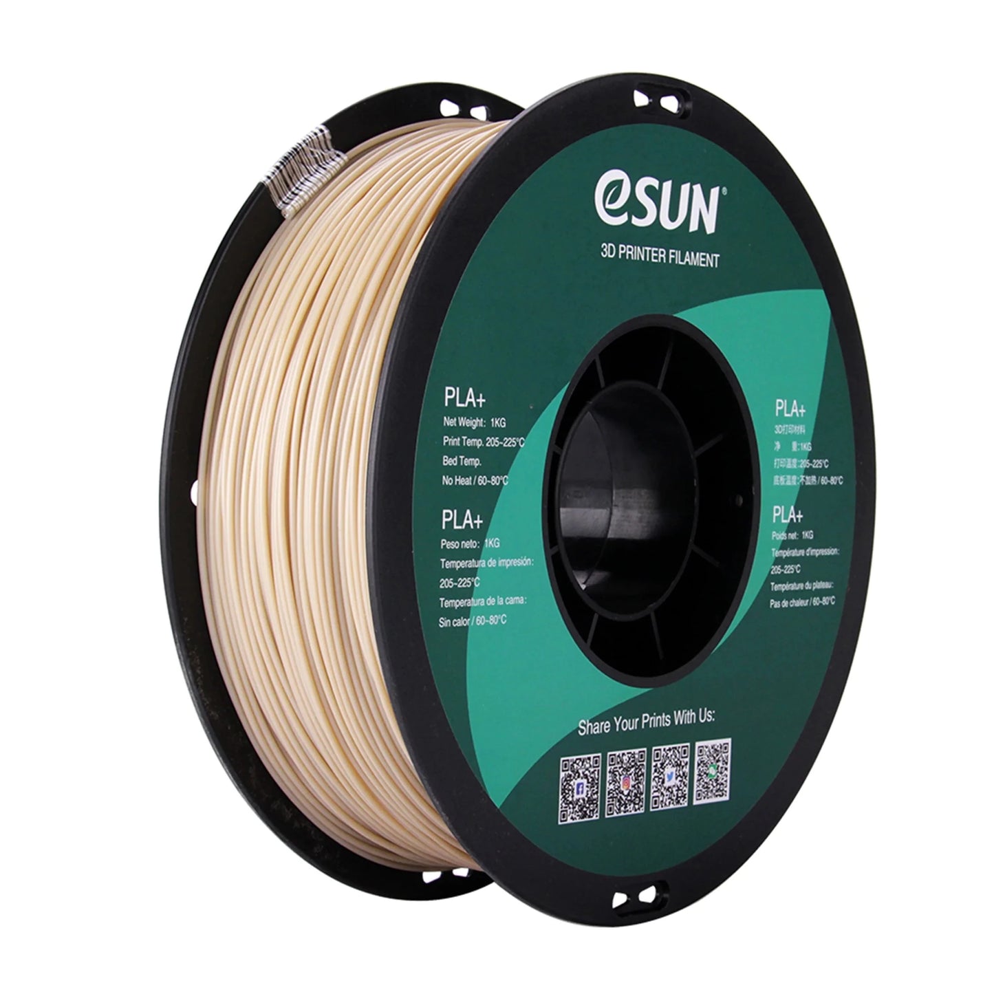eSUN PLA+ HS High Speed 3D Print Filament 1.75mm 1kg - Filament - HL Designs - 