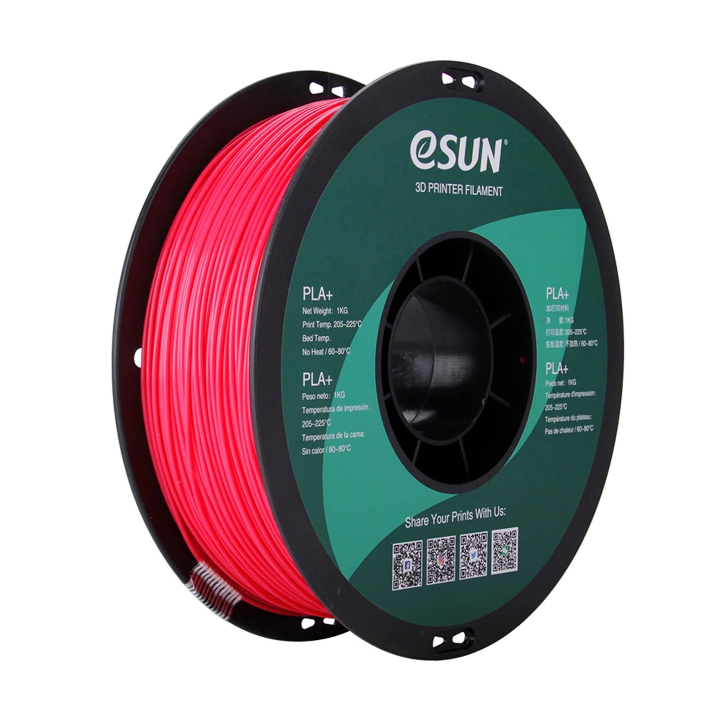 eSUN PLA+ HS High Speed 3D Print Filament 1.75mm 1kg - Filament - HL Designs - 