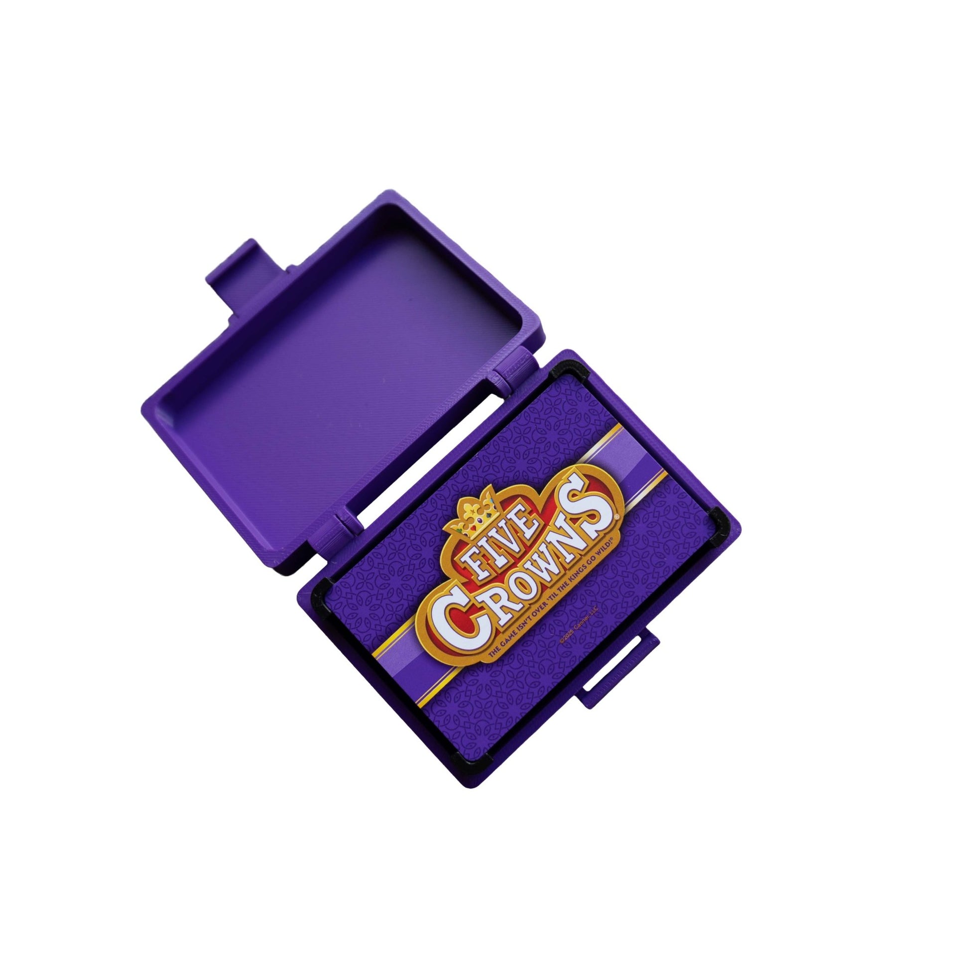 Five Crowns Card Box – Custom 3D Printed Card Holder | Durable Storage Case for Five Crowns & Card Games - Box - HL Designs - 
