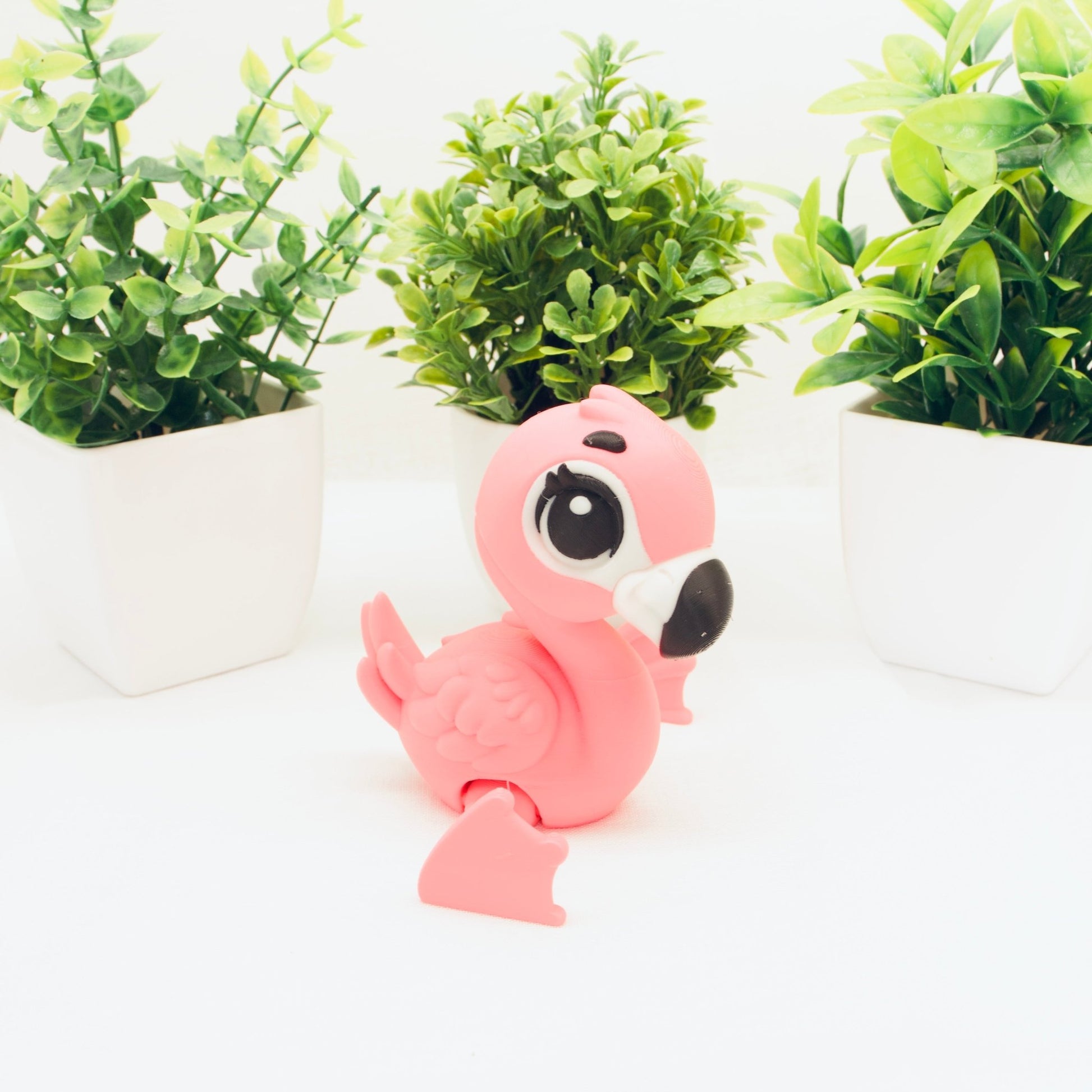 Flexi Flamingo - Articulated Toy - HL Designs - FLE - PLA - FLA