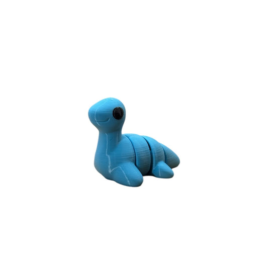 Loch Ness Jigglitz – 3D Printed Articulated Loch Ness Monster Toy | Flexible Fidget, Sensory Gift & Collectible for Kids & Adults - Articulated Toy - HL Designs - SKU - JIG - LOC