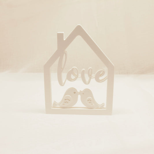 Love Bird Décor - Home Decor - HL Designs - LBD - PLA - WHI