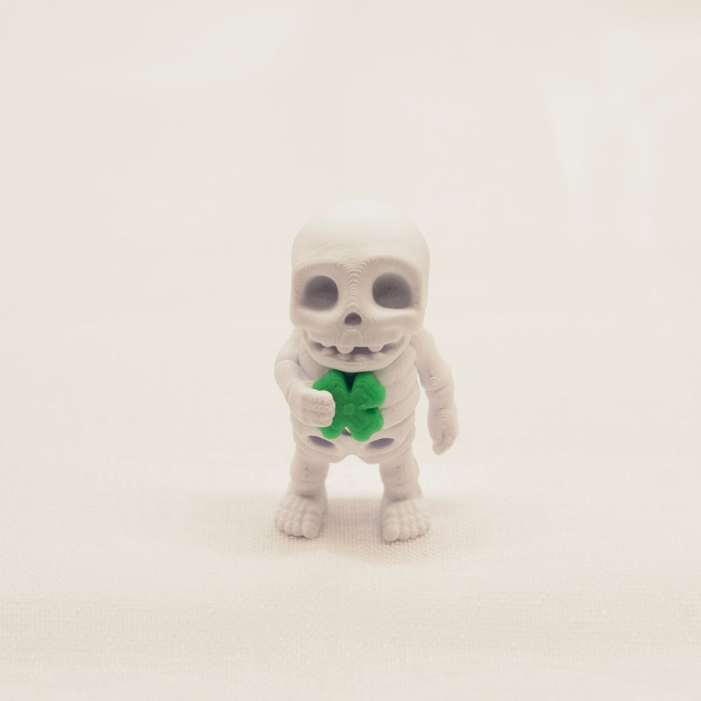 Lucky Clover Skeleton Jigglit - Articulated Toy - HL Designs - JIG - PLA - LCS