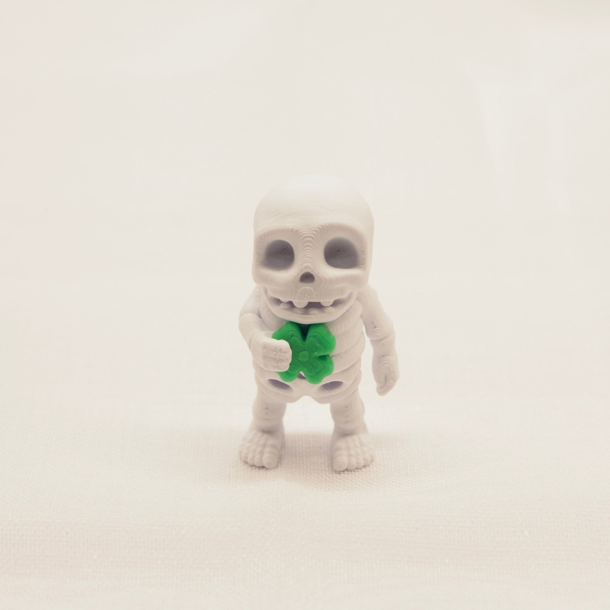 Lucky Clover Skeleton Jigglit - Articulated Toy - HL Designs - JIG - PLA - LCS