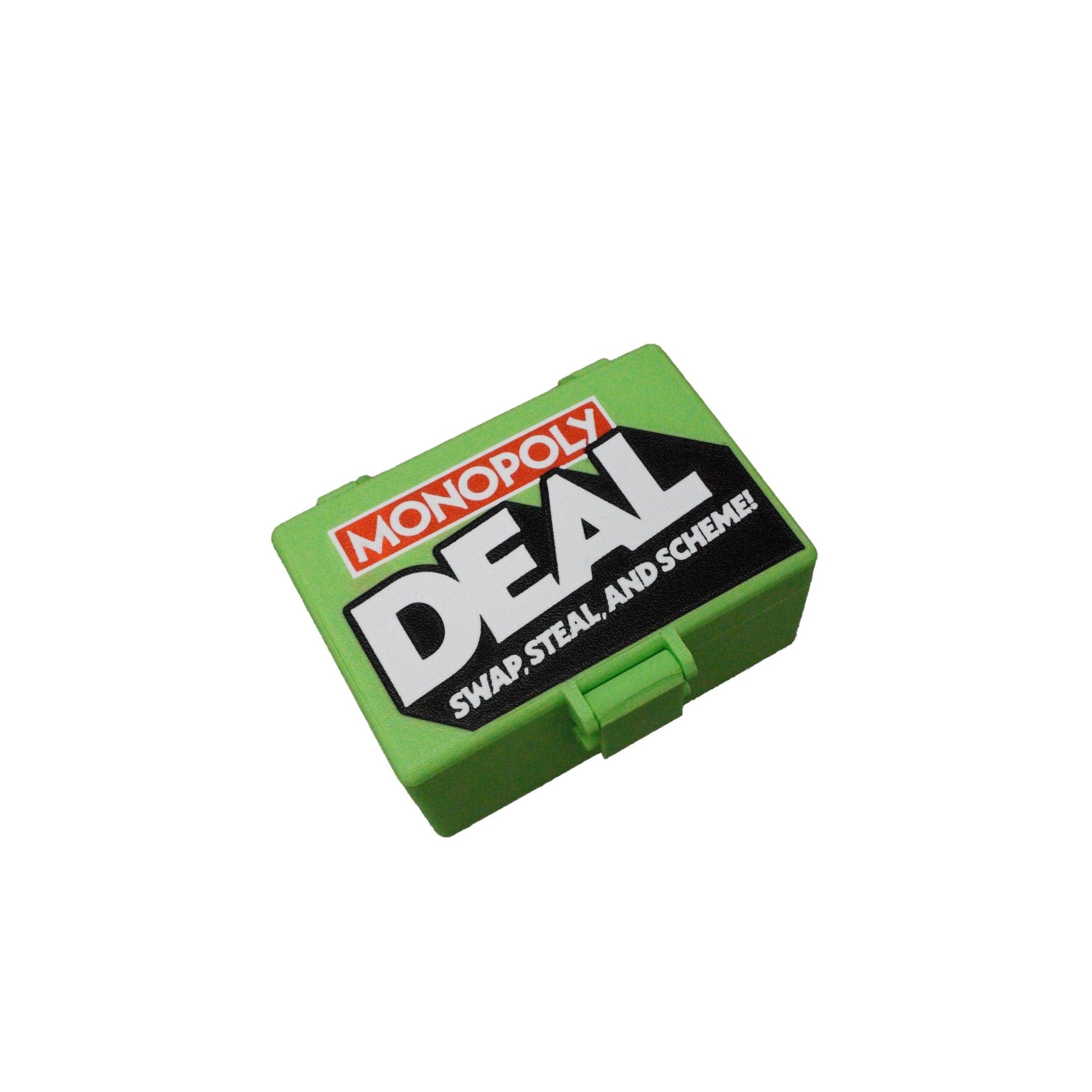 Monopoly Deal Card Box – Custom 3D Printed Card Holder | Durable Storage Case for Monopoly Deal & Card Games - Box - HL Designs - SKU-MDB
