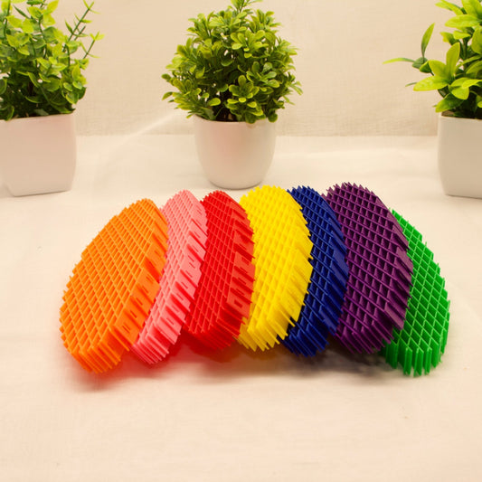 Morf Worm Fidget – Flexible 3D Printed Stress Relief Toy | Portable Sensory Fidget for Focus - Fidget - HL Designs - MWF - PLA - RED