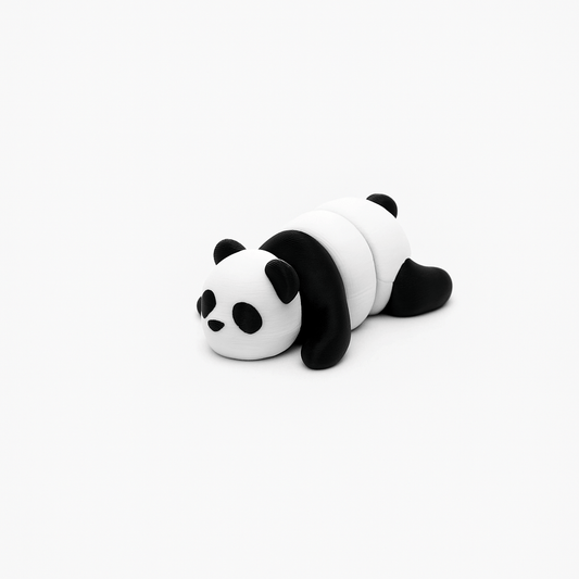 Panda Jigglit – 3D Printed Articulated Panda Toy | Flexible Fidget, Sensory | Collectible Gift for Kids & Adults - Articulated Toy - HL Designs - SKU-JIG-PAN