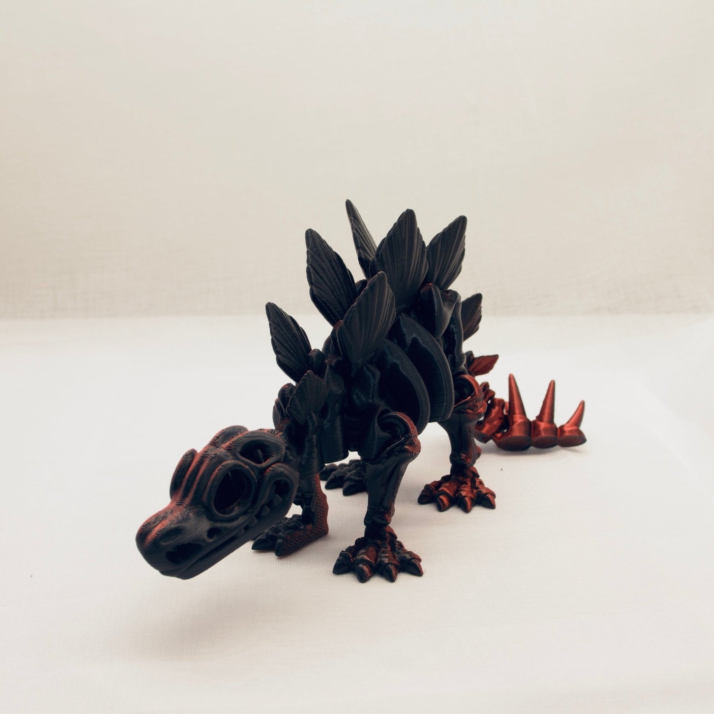 Skelly Stegosaurus - Articulated - HL Designs - STE - PLA - MED - PG