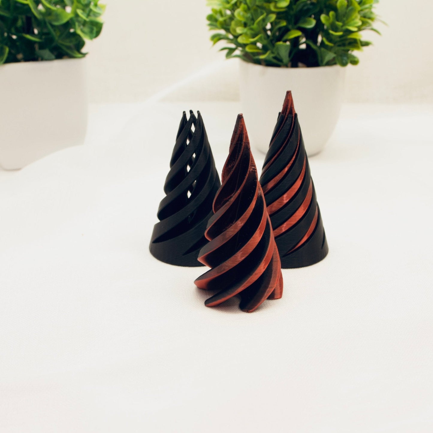 Spiral Fidget Cone – 3D Printed Stress Relief Toy | Unique Desk Toy for Focus, Anxiety & Relaxation - Fidget - HL Designs - SFC - PLA - 5