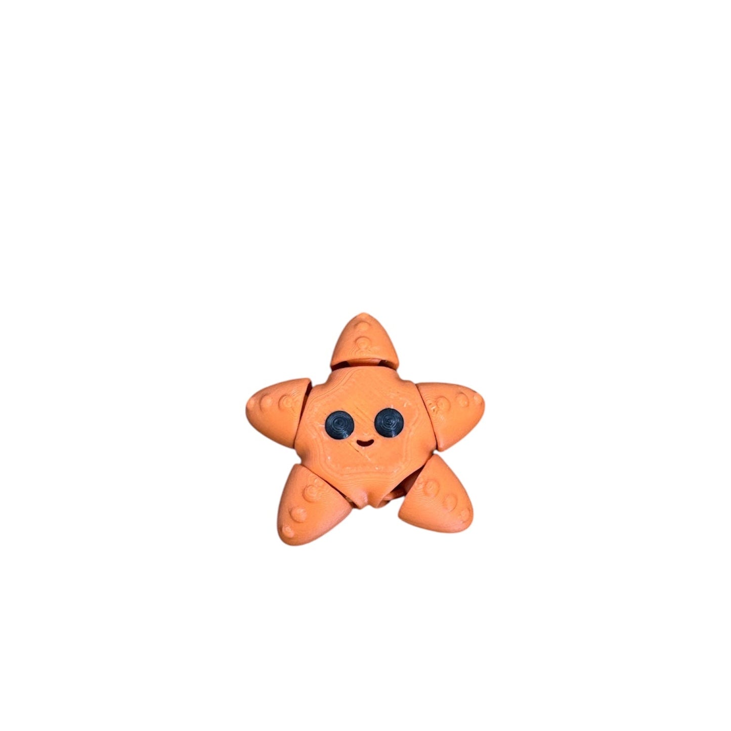Starfish Jigglit – 3D Printed Articulated Starfish Toy | Flexible Fidget, Sensory Gift | Collectible for Kids & Adults - Articulated Toy - HL Designs - SKU - JIG - STA