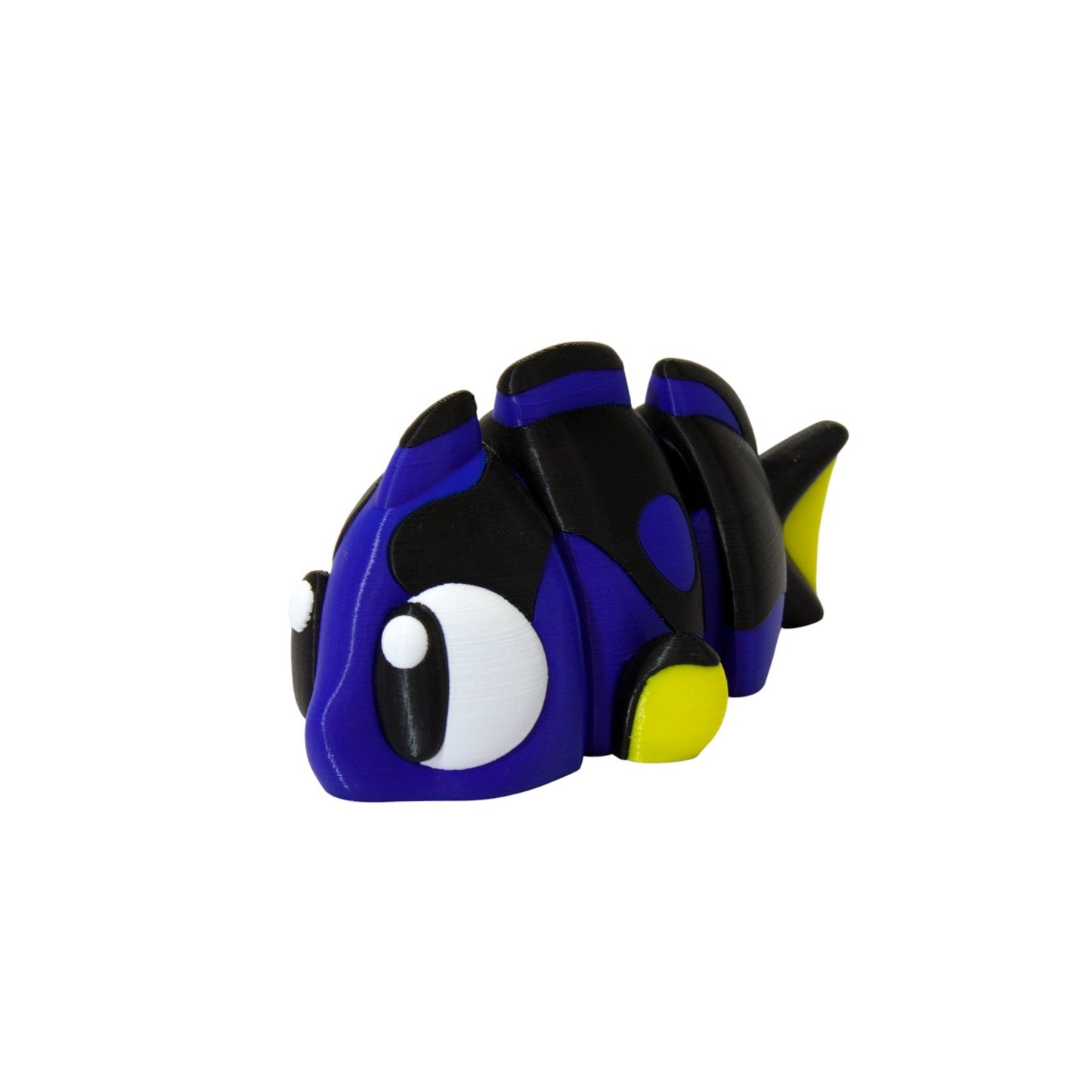 Surgeonfish Flexi – 3D Printed Articulated Fish Toy | Flexible Fidget, Sensory Gift | Collectible for Kids & Adults - Articulated Toy - HL Designs - SKU - SUR - FLE
