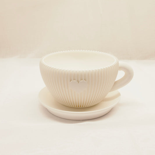 Tea Cup Planter - Planter - HL Designs - TCP - PLA - WHI