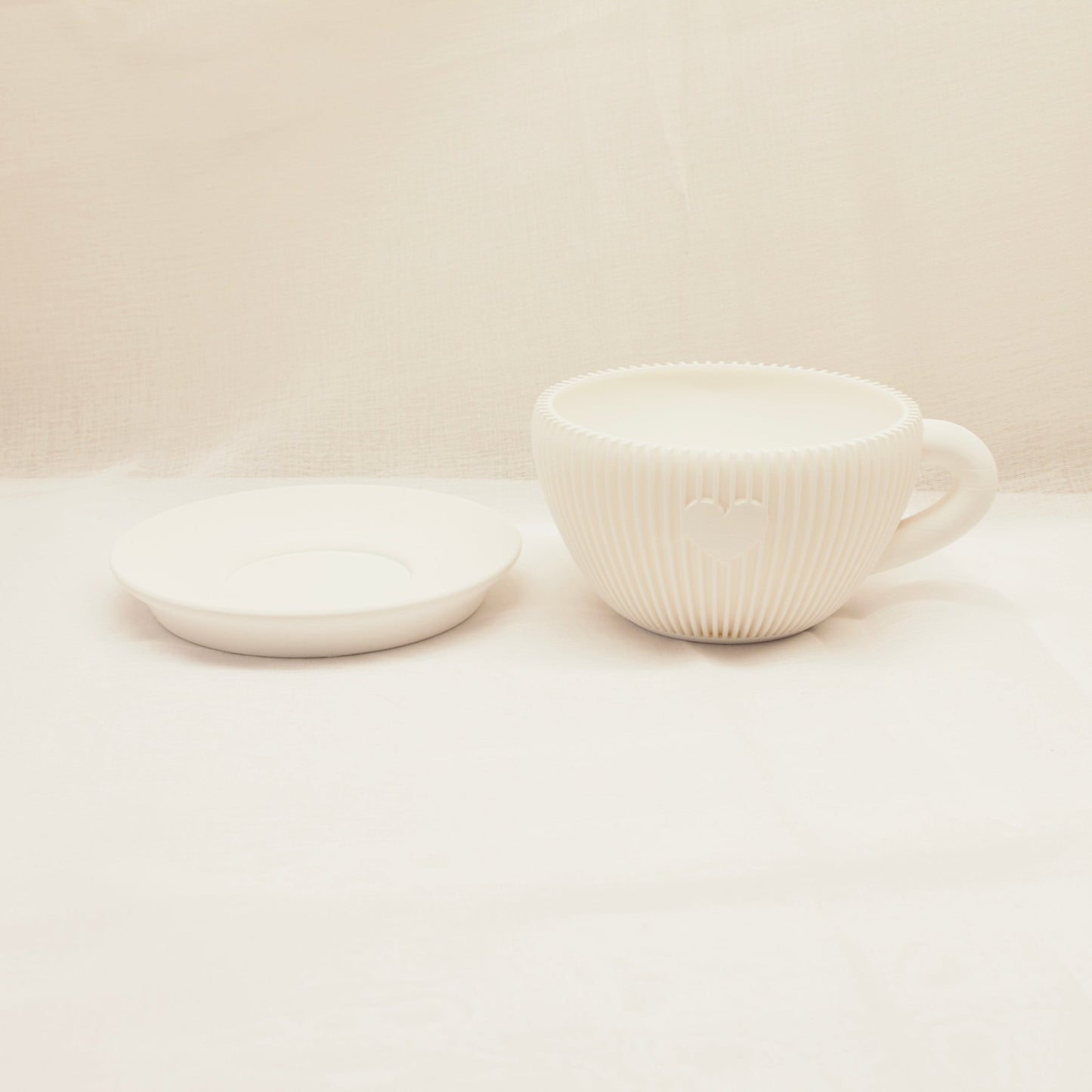 Tea Cup Planter - Planter - HL Designs - TCP - PLA - WHI