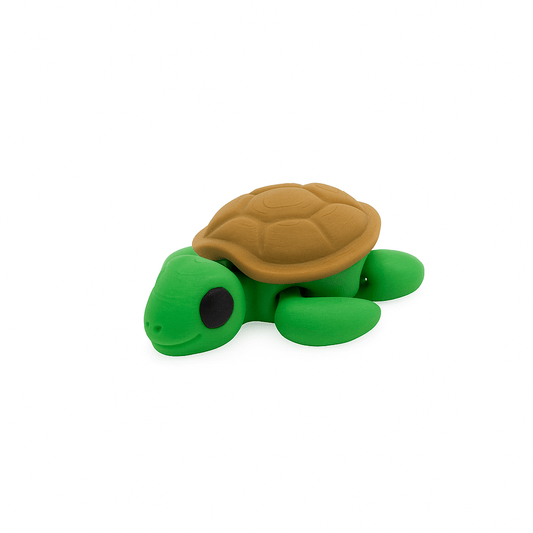 Turtle Jigglit – 3D Printed Articulated Turtle Toy | Flexible Fidget, Sensory | Collectible Gift for Kids & Adults - Articulated Toy - HL Designs - JIG-PLA-TUR