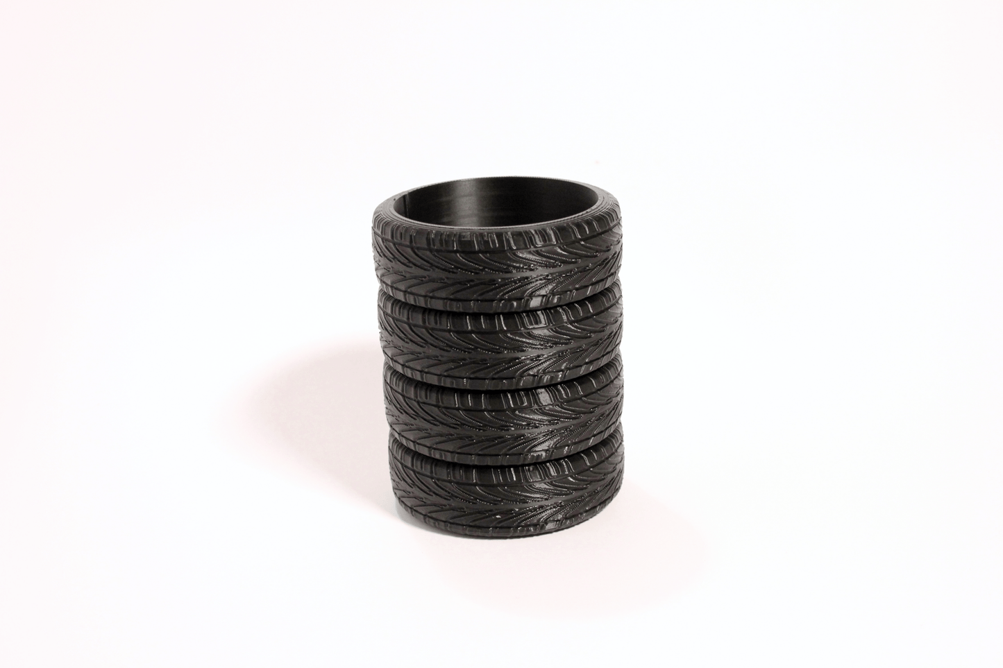 Tyre Stack Pen Holder - HL Designs - TSPH - PLA - BLK