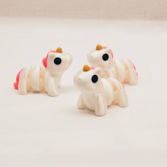 Unicorn Jigglit - Articulated Toy - HL Designs - JIG - PLA - UNI
