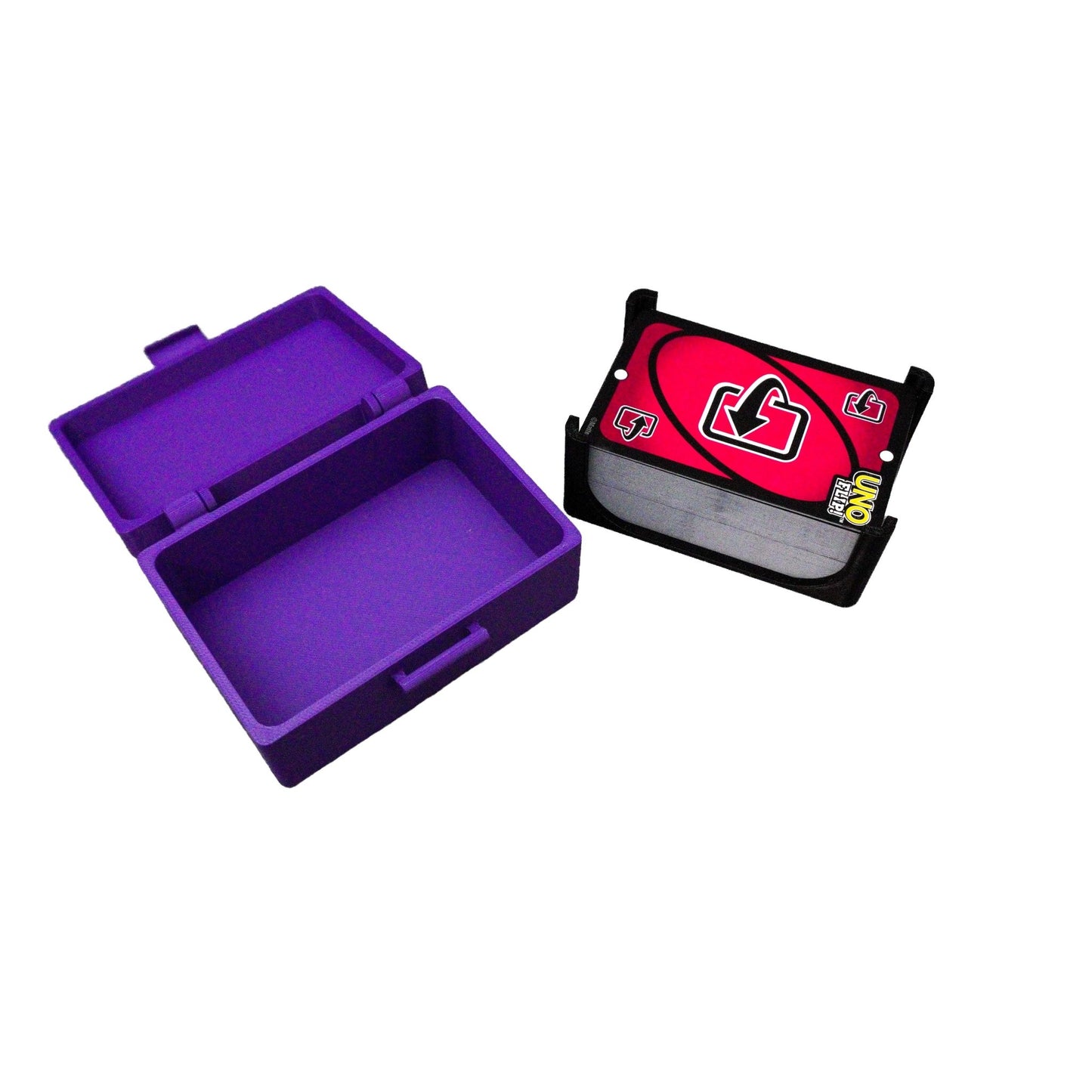 Uno Flip Card Box – Custom 3D Printed Card Holder | Durable Storage Case for Uno & Card Games - HL Designs - 